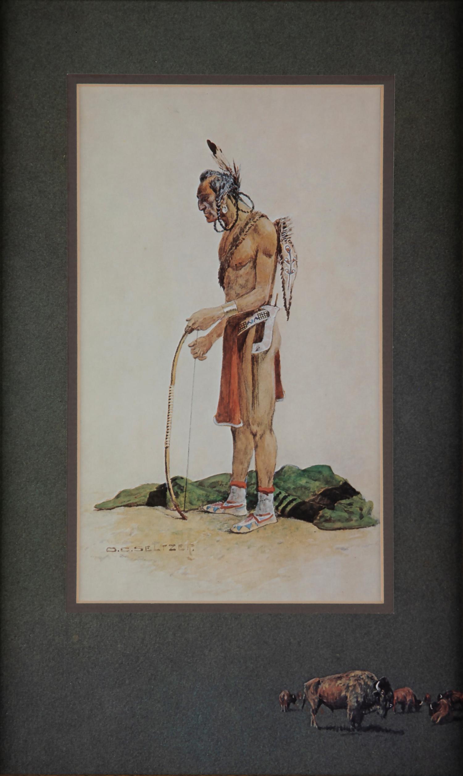 Four Prints from the Western Character's series, between 1927 and 1932
