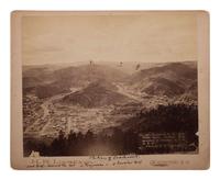 [WESTERN AMERICANA]. A group of photographs, many taken in the Western United States, highlighted by 2 photographs of Deadwood, South Dakota, taken by H.R. LOCKE.