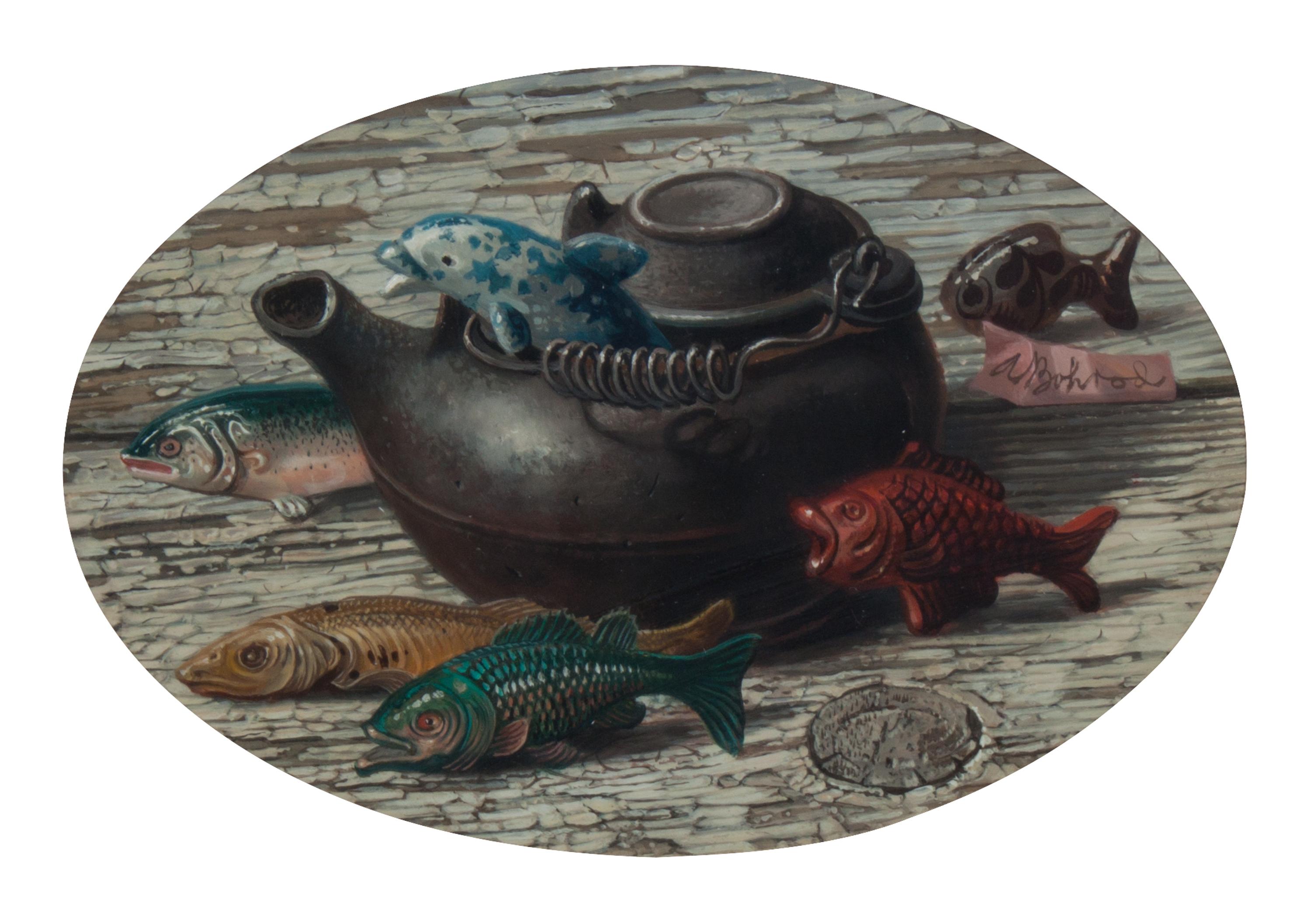 Aaron Bohrod, (Wisconsin, 1907-1992), Kettle of Fish