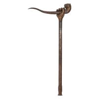 A 19th Century Indo-Persian Fakir's Crutch with Stiletto Spike Blade