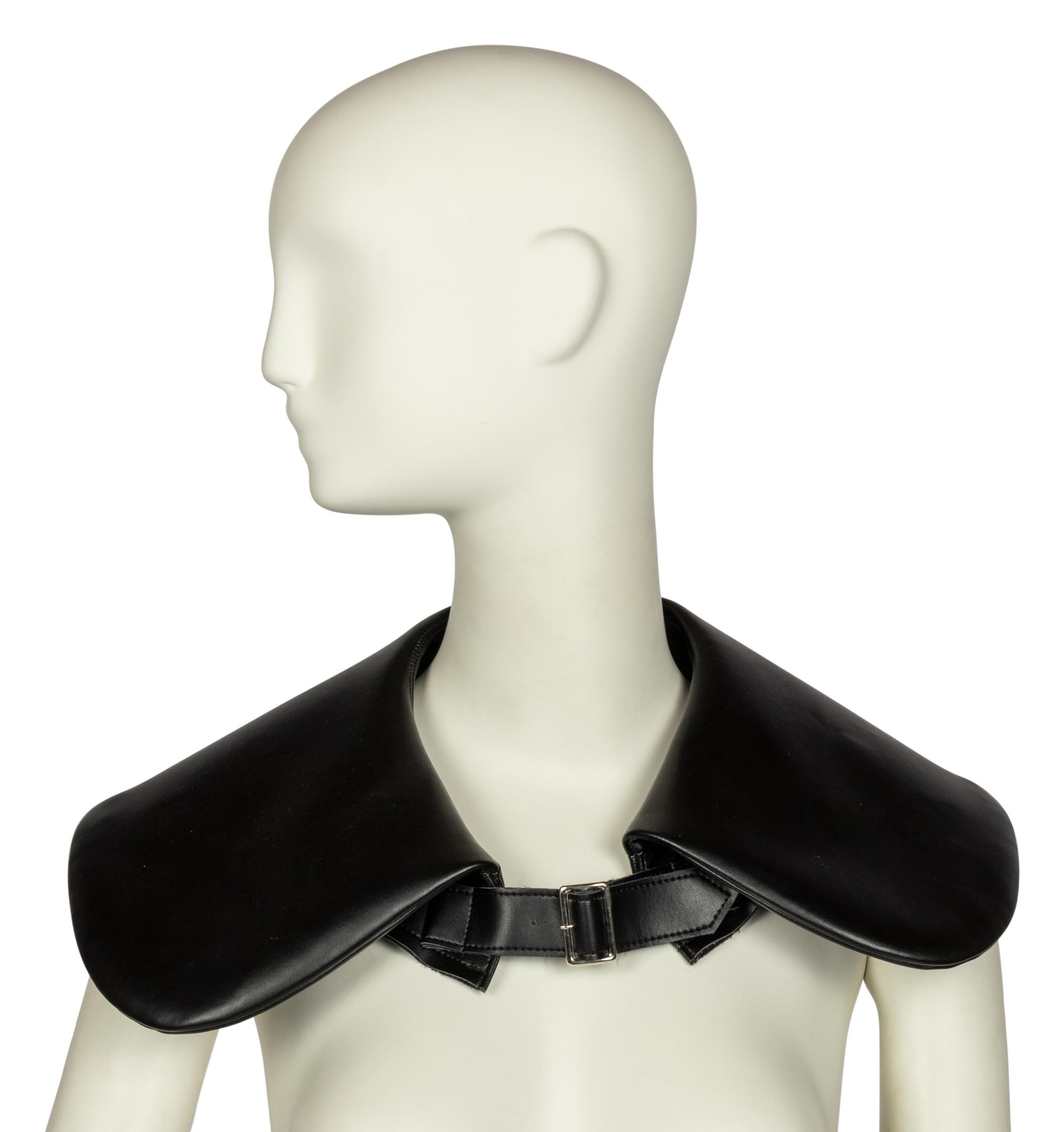 Commes des Garçons Faux Leather Collar, Fall/Winter 2015