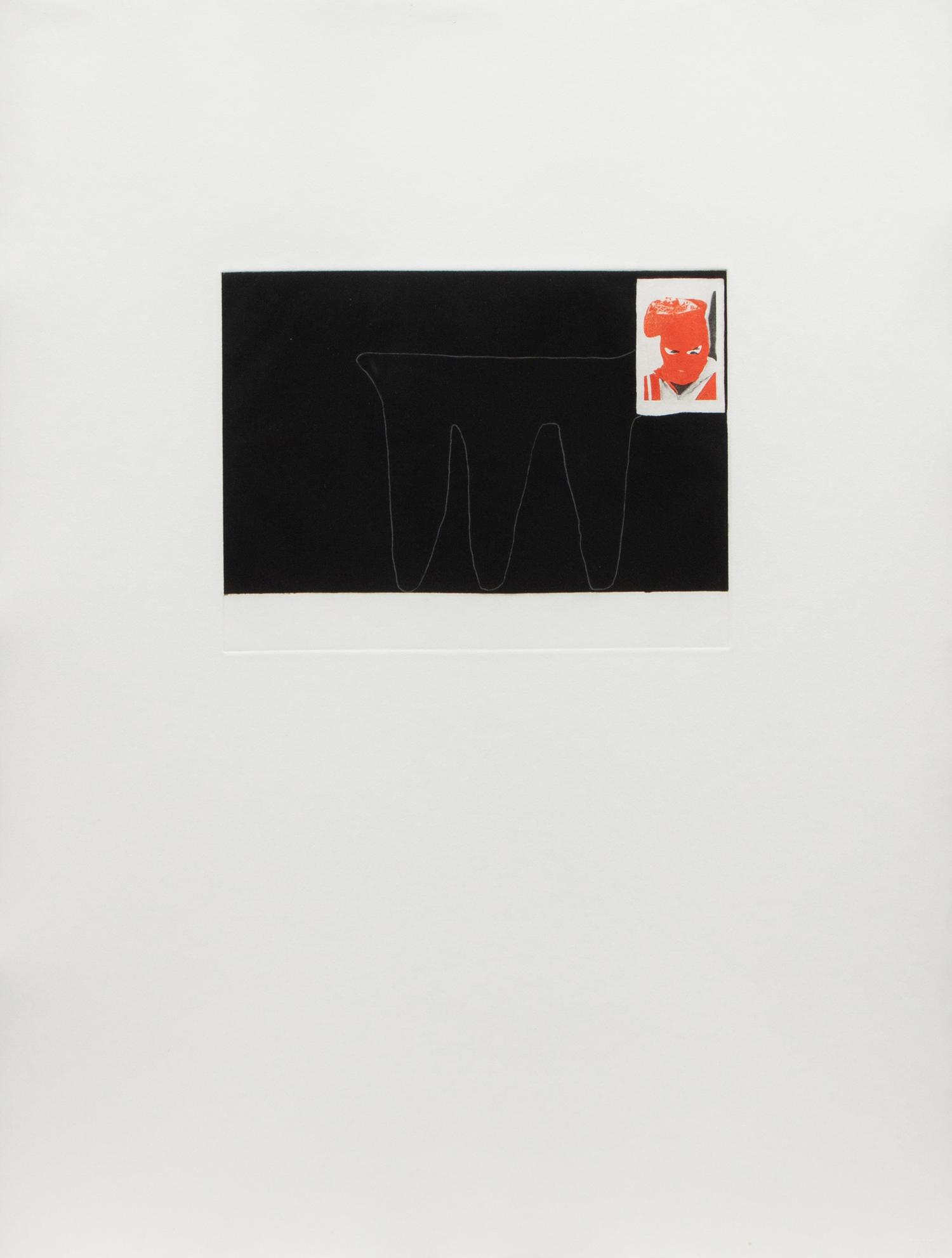 A group of five prints