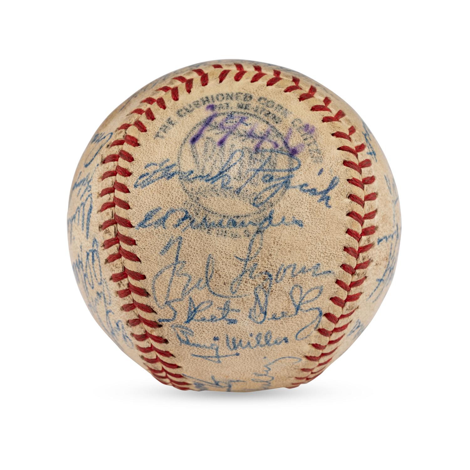 A 1946 Chicago White Sox Team Signed Autograph Baseball