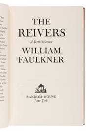 FAULKNER, William (1897-1962) . The Reivers: A Reminiscence . New York: Random House, 1962.