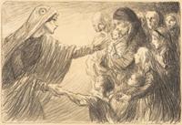 Théophile Alexandre Steinlen, (Swiss, 1859-1923), A group of fourty-eight works