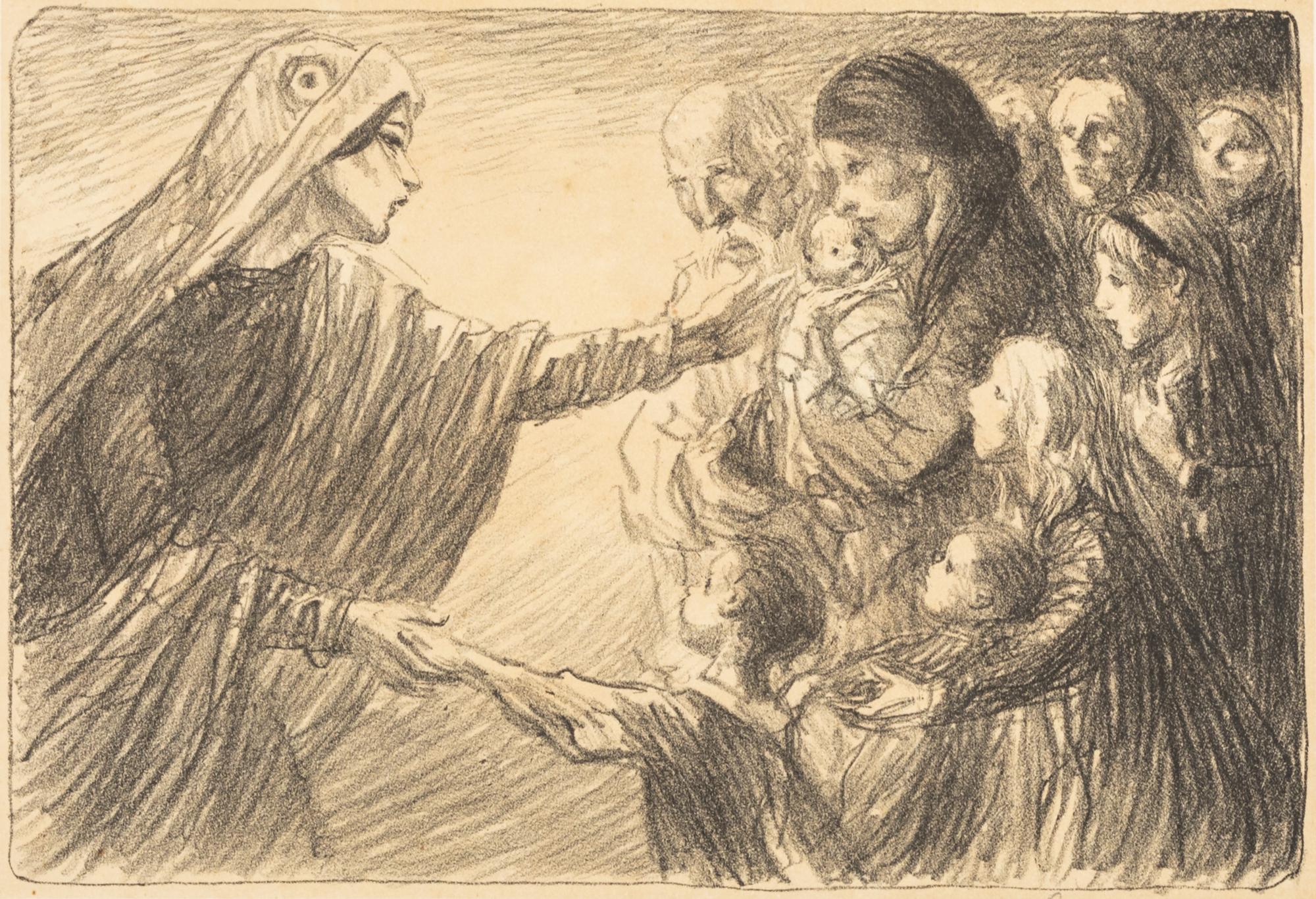 Théophile Alexandre Steinlen, (Swiss, 1859-1923), A group of fourty-eight works