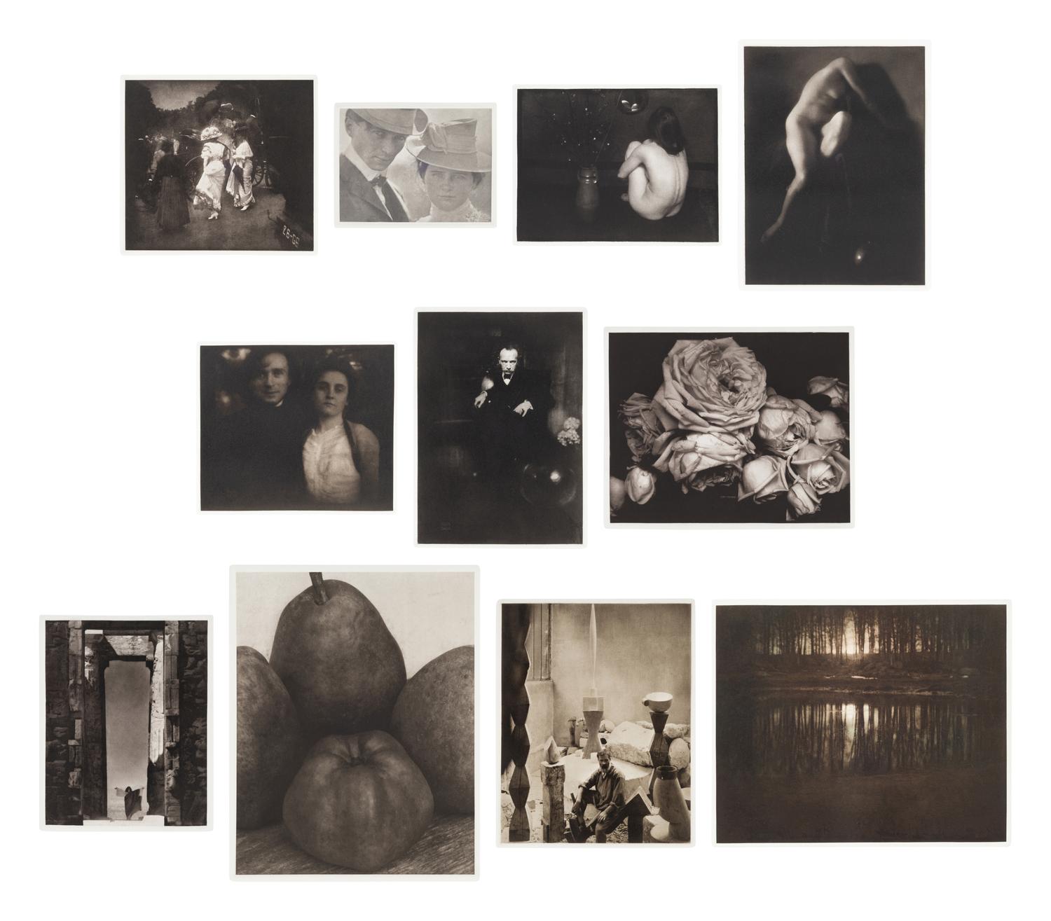 A group of 11 works from Edward Steichen: The Early Years (with portfolio case)