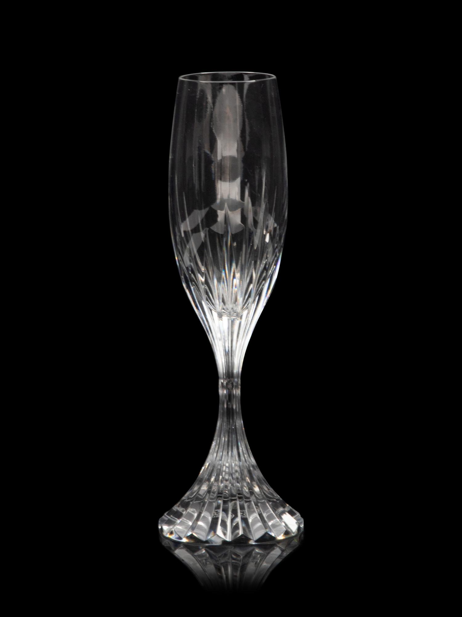 A Baccarat Masséna Stemware Service