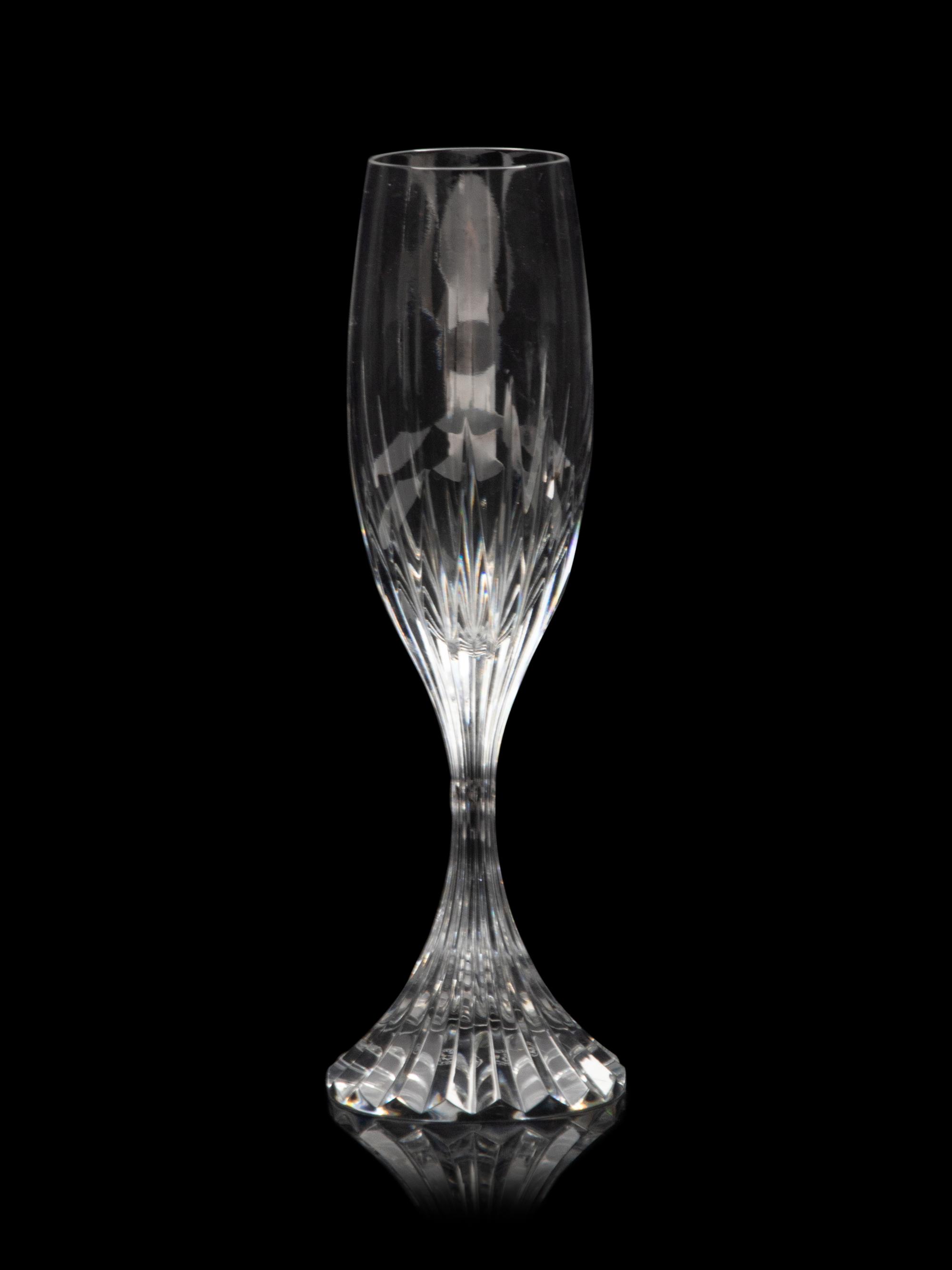 A Baccarat Masséna Stemware Service