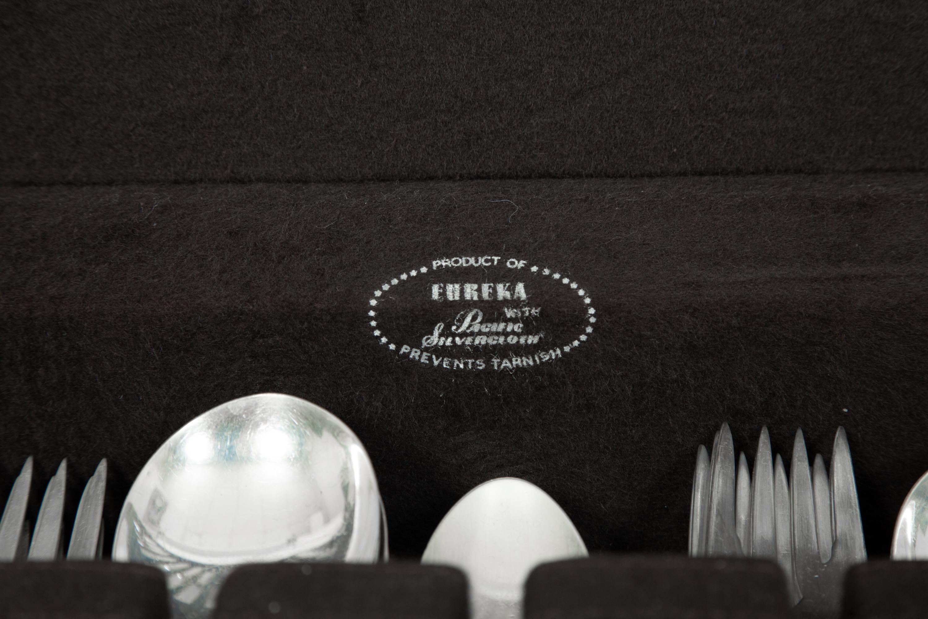 An American Silver Flatware Service