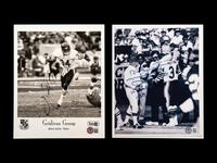 A Group of Mike Ditka and Walter Payton Chicago Bears Signed Autograph Photos (BAS Beckett Authentication Services Certified),