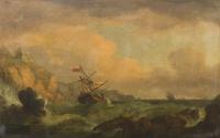 Attributed to Thomas Whitcombe, (British, 1760-1824), The Wreck