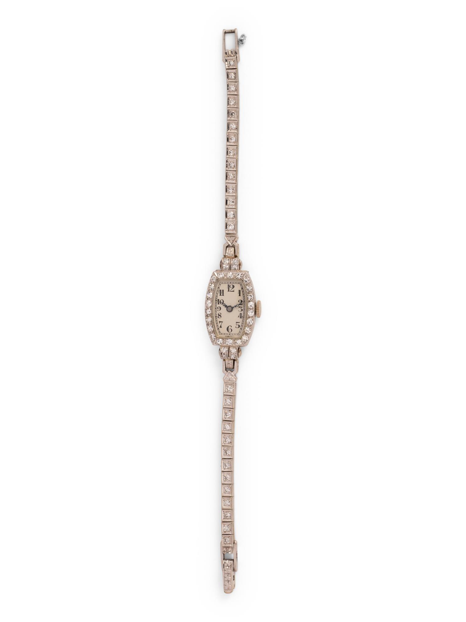 MOVADO, DIAMOND WRISTWATCH