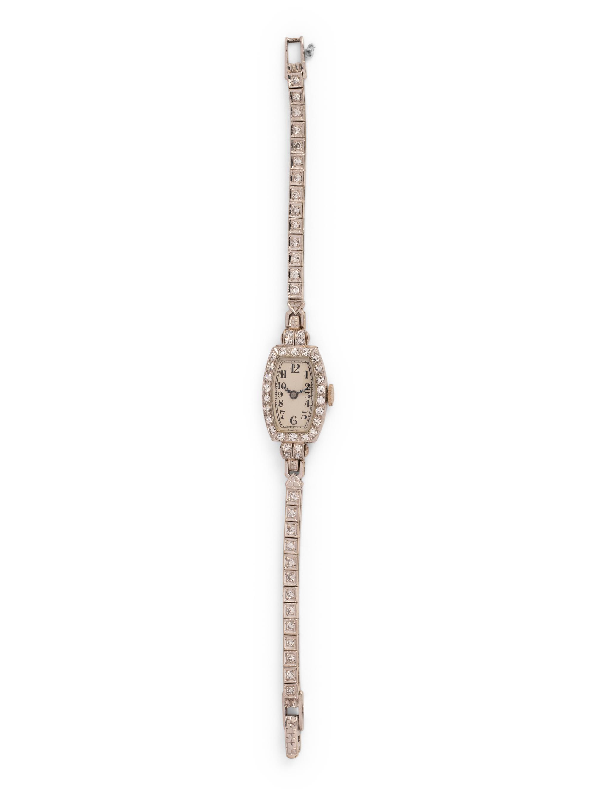 MOVADO, DIAMOND WRISTWATCH