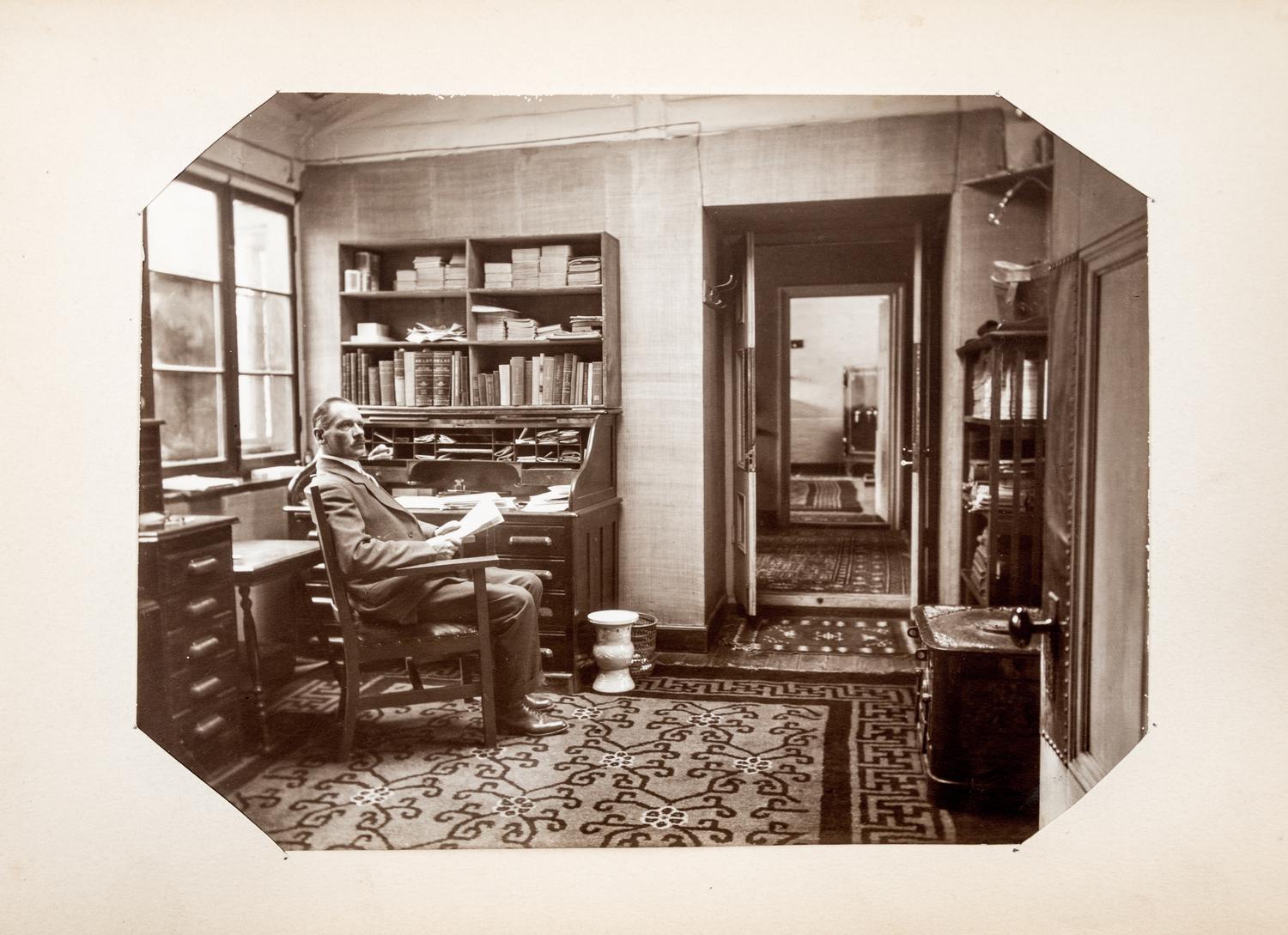 (ASIAN) Archive, including photos, manuscripts, and reports, from 19th-century American engineer in China, Charles Davis Jameson