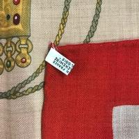 Hermès 140cm Silk Cashmere Shawl