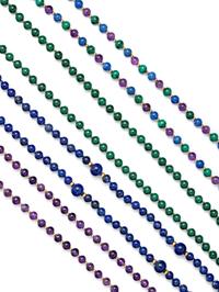 COLLECTION OF BEADED NECKLACES