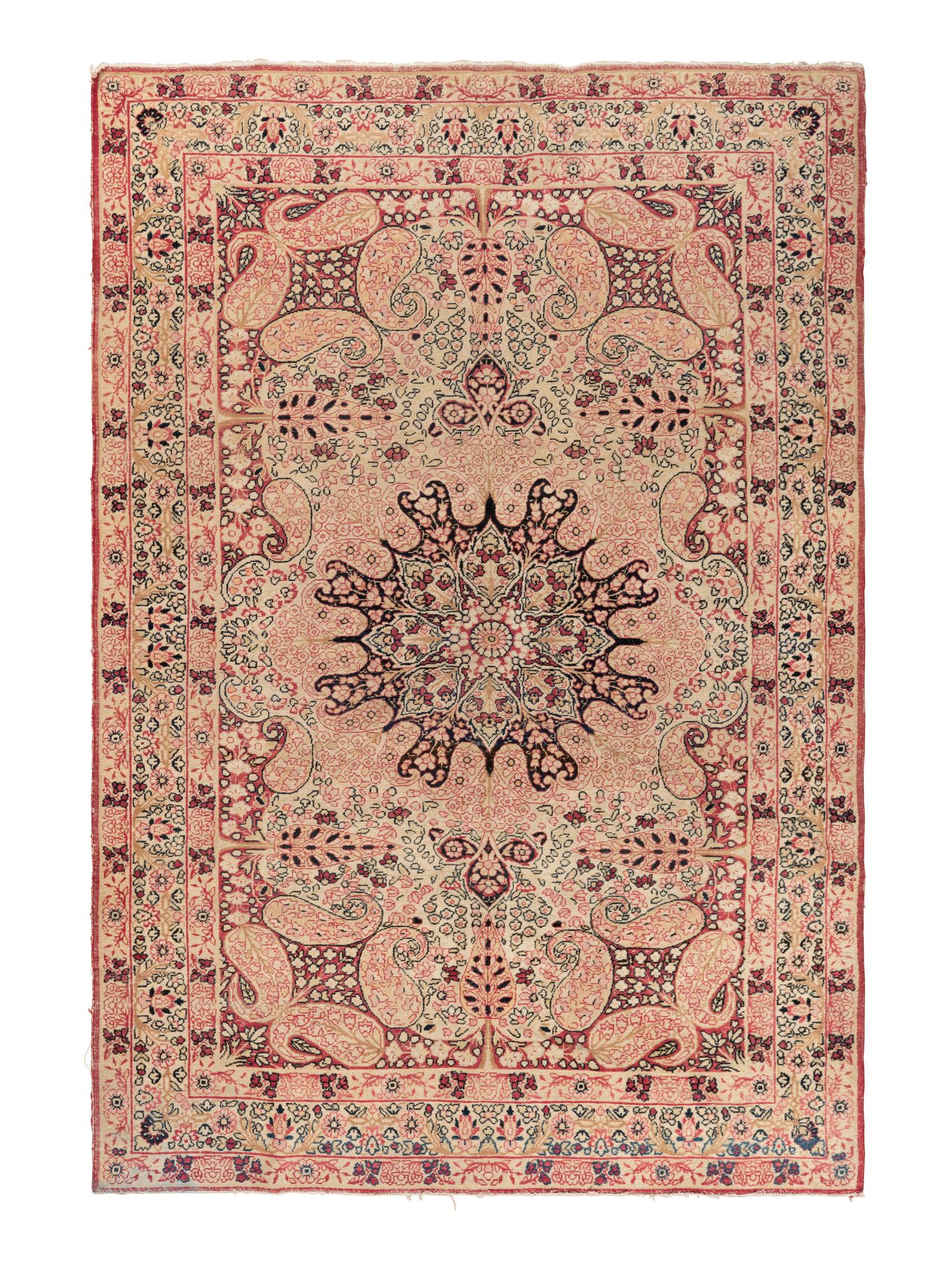 A Kirman Shah Wool Rug