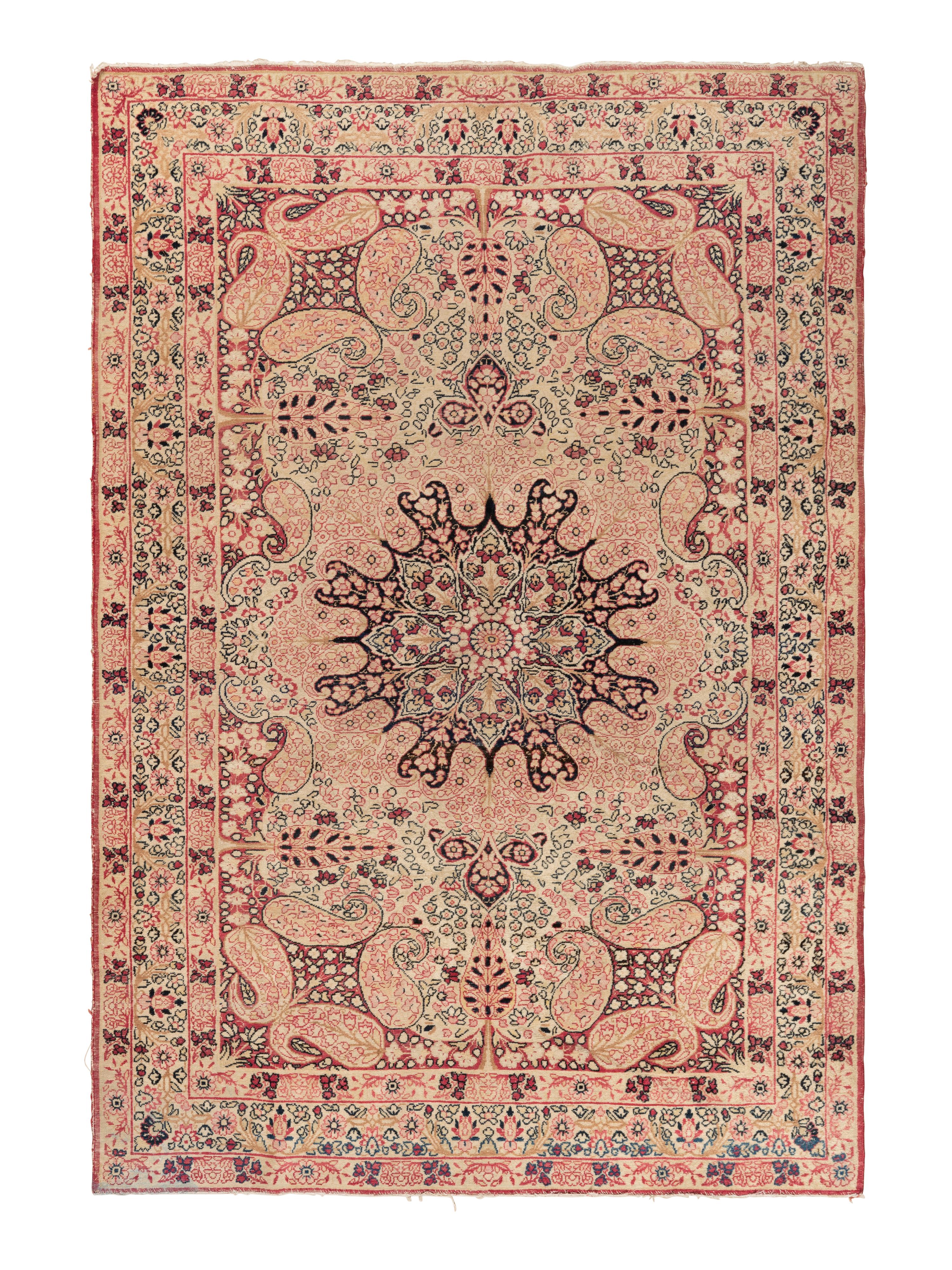 A Kirman Shah Wool Rug