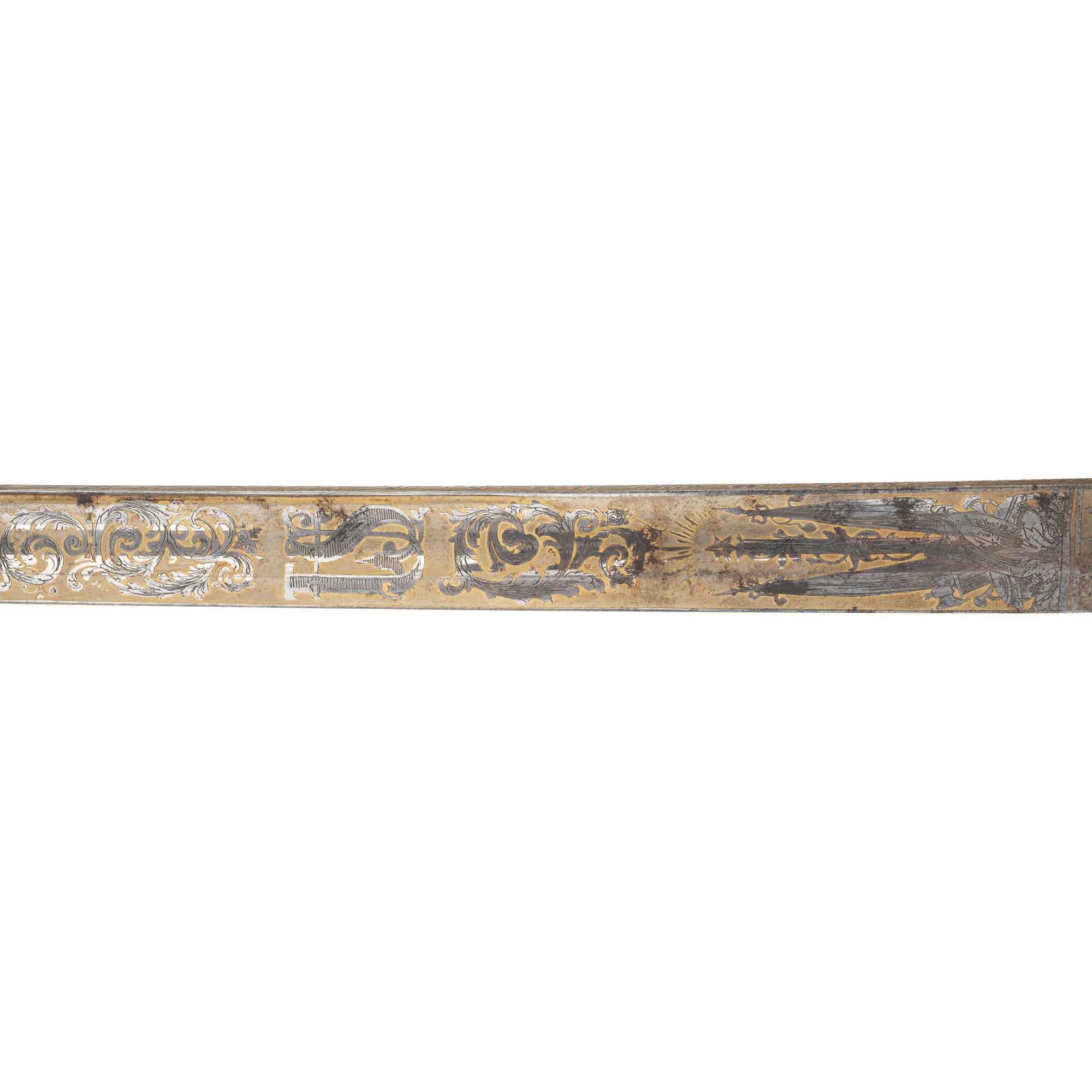 Clauberg Presentation Grade Model 1850 Staff & Field Officers Sword