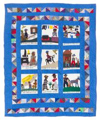Hystercine Rankin, (American, 1929-2010), Memories of Hystercine Rankin (Story Quilt), 1994