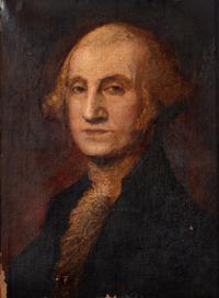 American School 19th Century, A Portrait of George Washington (1732-1799)