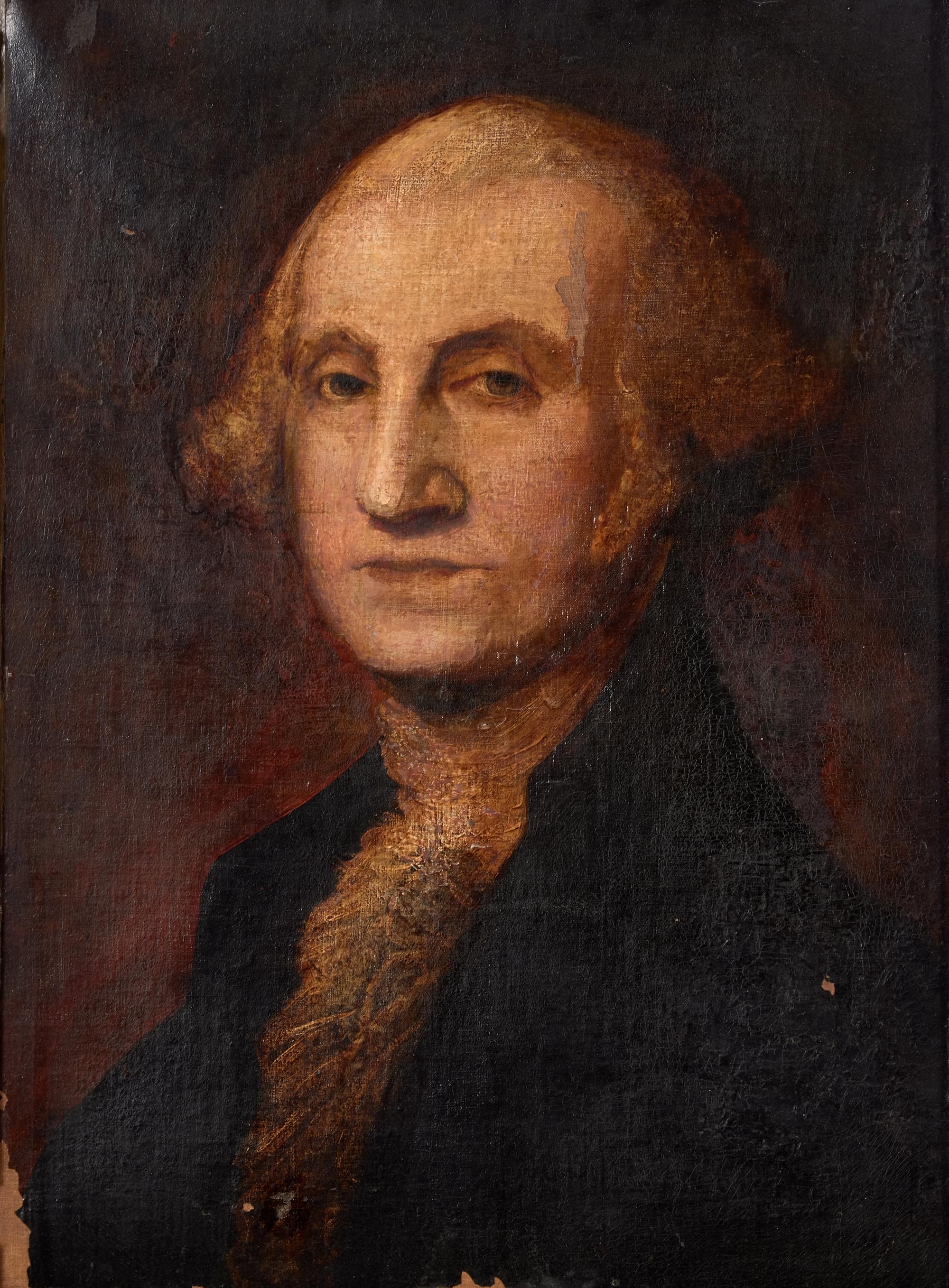 American School 19th Century, A Portrait of George Washington (1732-1799)