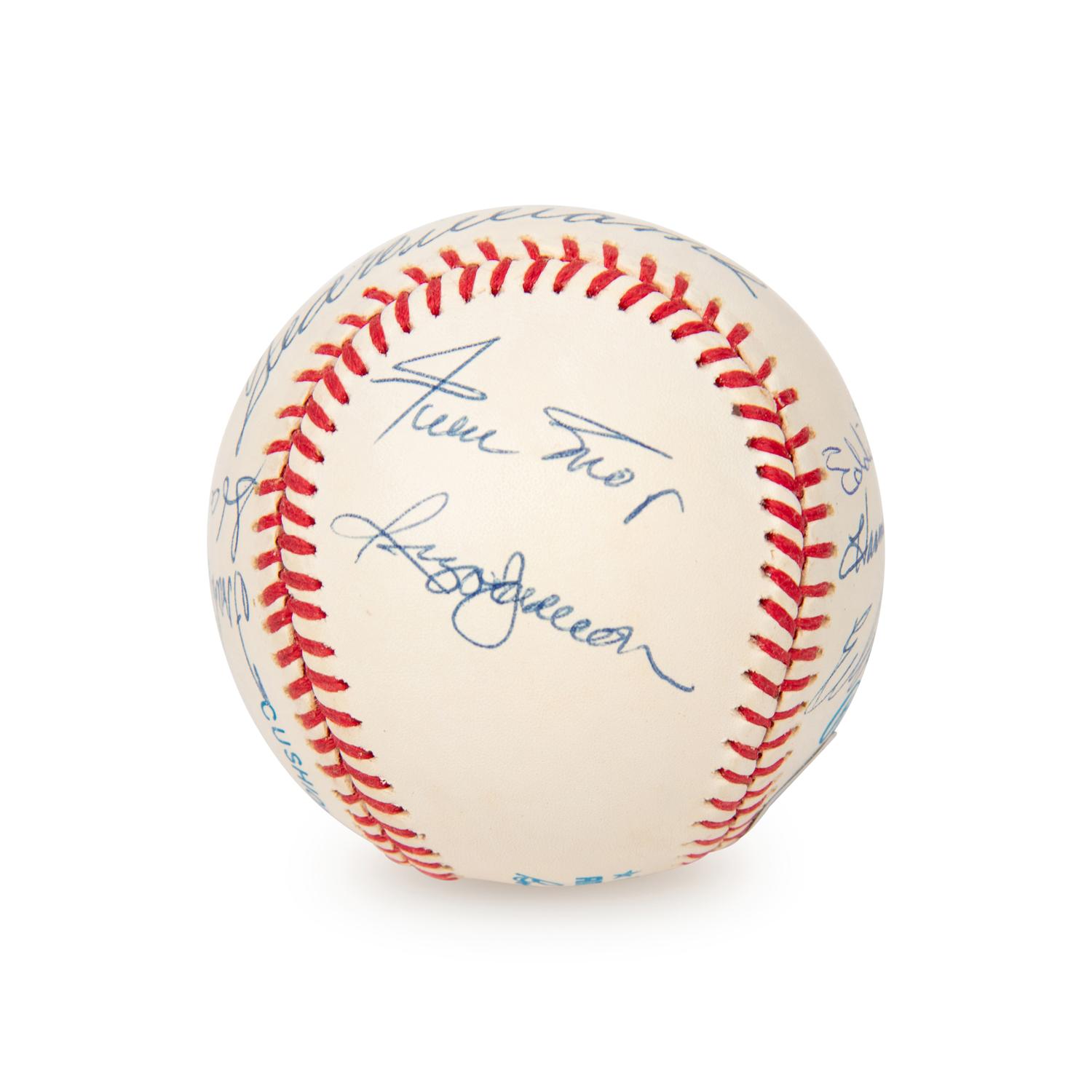 A 500 Home Run Club Signed Autograph Baseball (Beckett Authentication Services Letter)