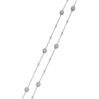 WHITE GOLD AND DIAMOND LONGCHAIN NECKLACE