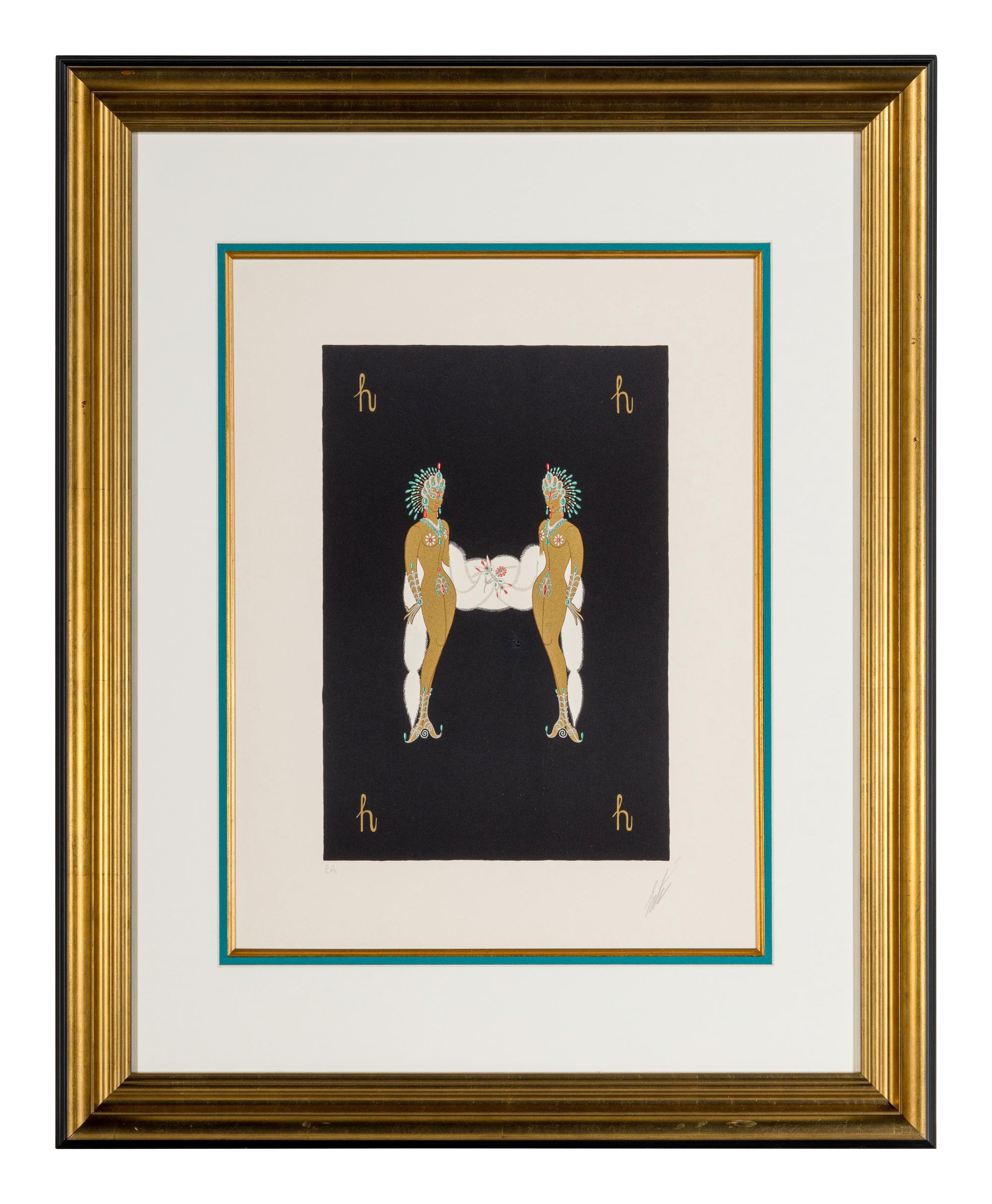 Six Alphabet Lithographs