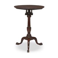 Queen Anne walnut candlestand Philadelphia, PA, late 18th century