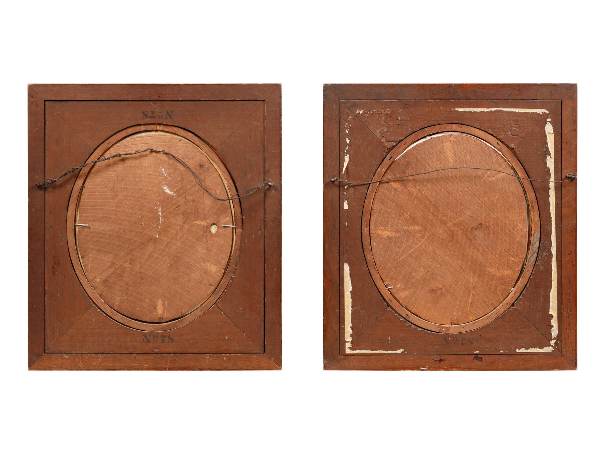 A Pair of Victorian Style Walnut Frames