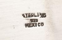 A Mexican Silver Lidded Dish