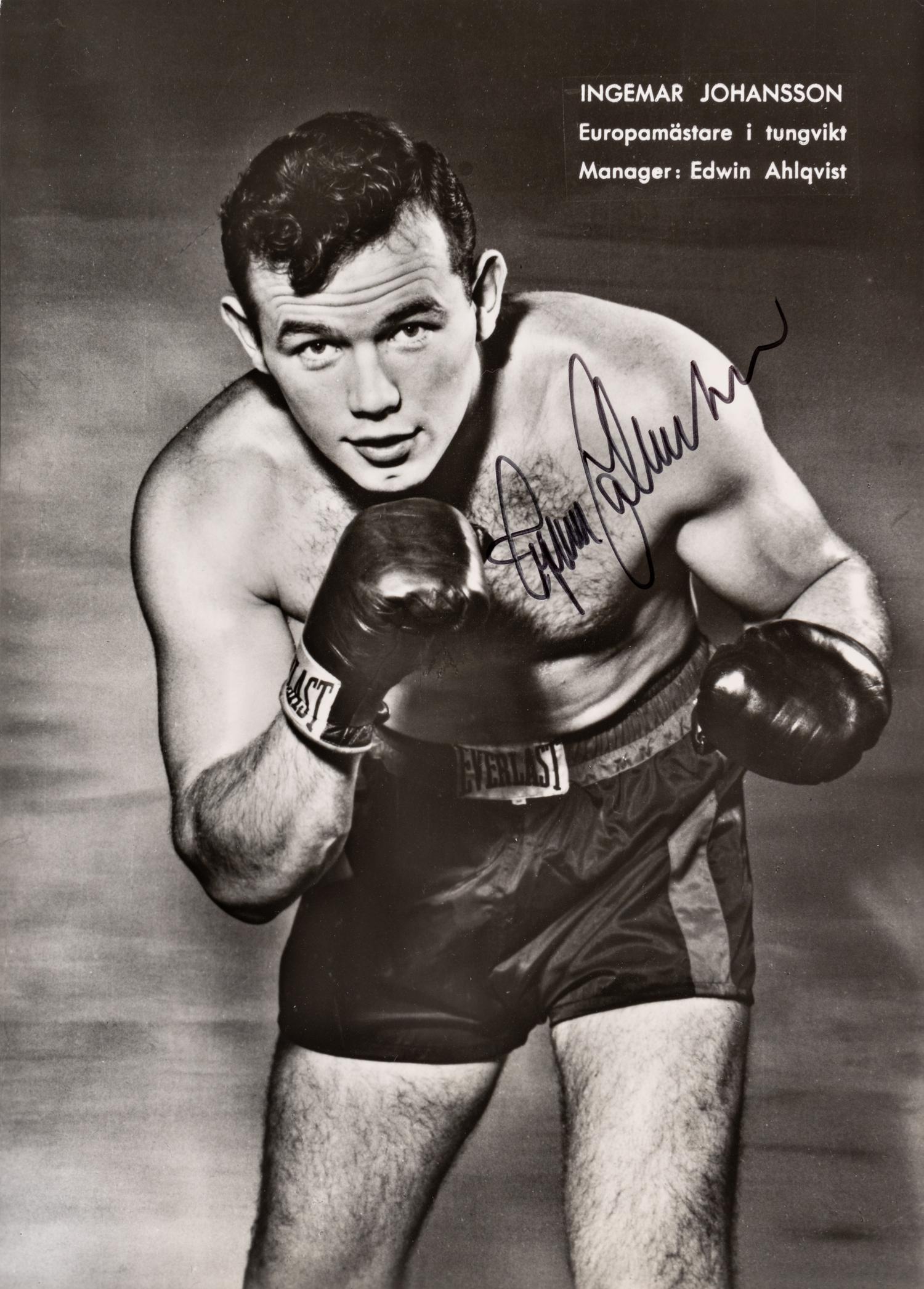 A Group of 14 Heavyweight Boxing Champion Signed Autograph Photos Including Muhammad Ali,