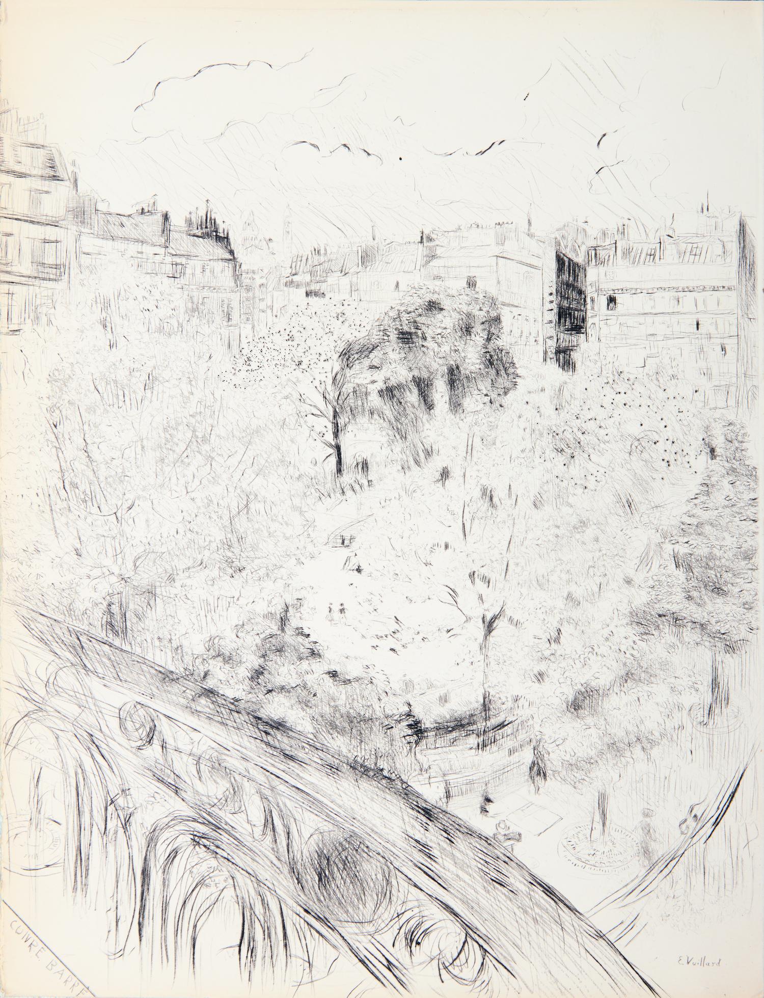 [Art] [Vuillard, Edouard] Giraudoux, Jean. Tombeau de Edouard Vuillard