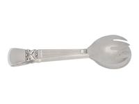 A Pair of Georg Jensen Silver Salad Tongs