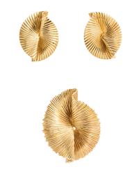 A 14 Karat Yellow Demi Parure, McTeigue for Tiffany & Co., 21.20 dwts.