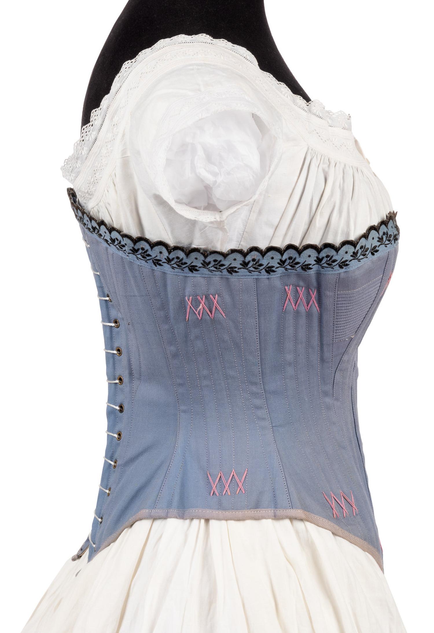 Three 19th and Early 20th Century Corsets, 1870-1905