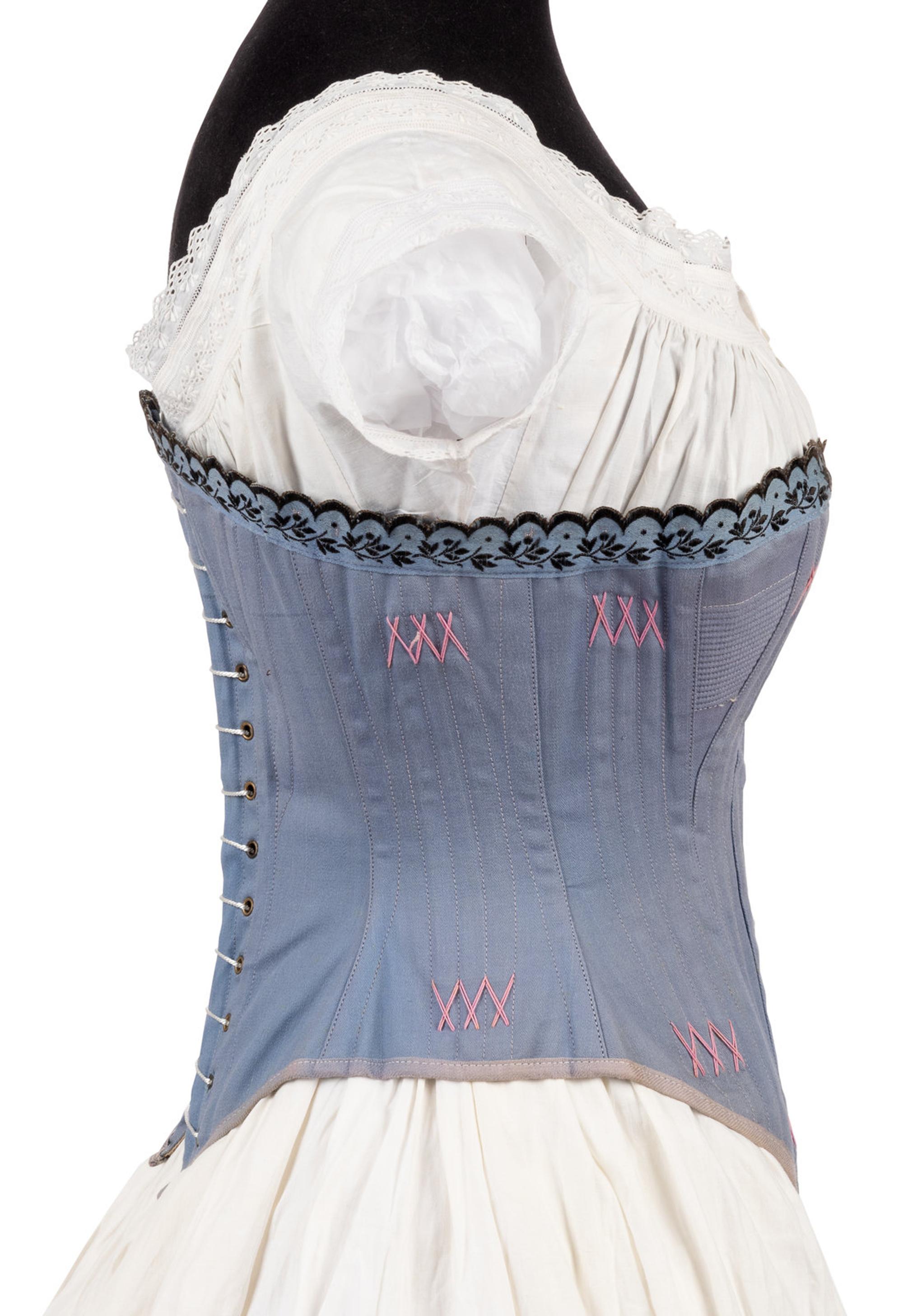 Three 19th and Early 20th Century Corsets, 1870-1905