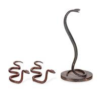 Three Continental Bronze Snakes