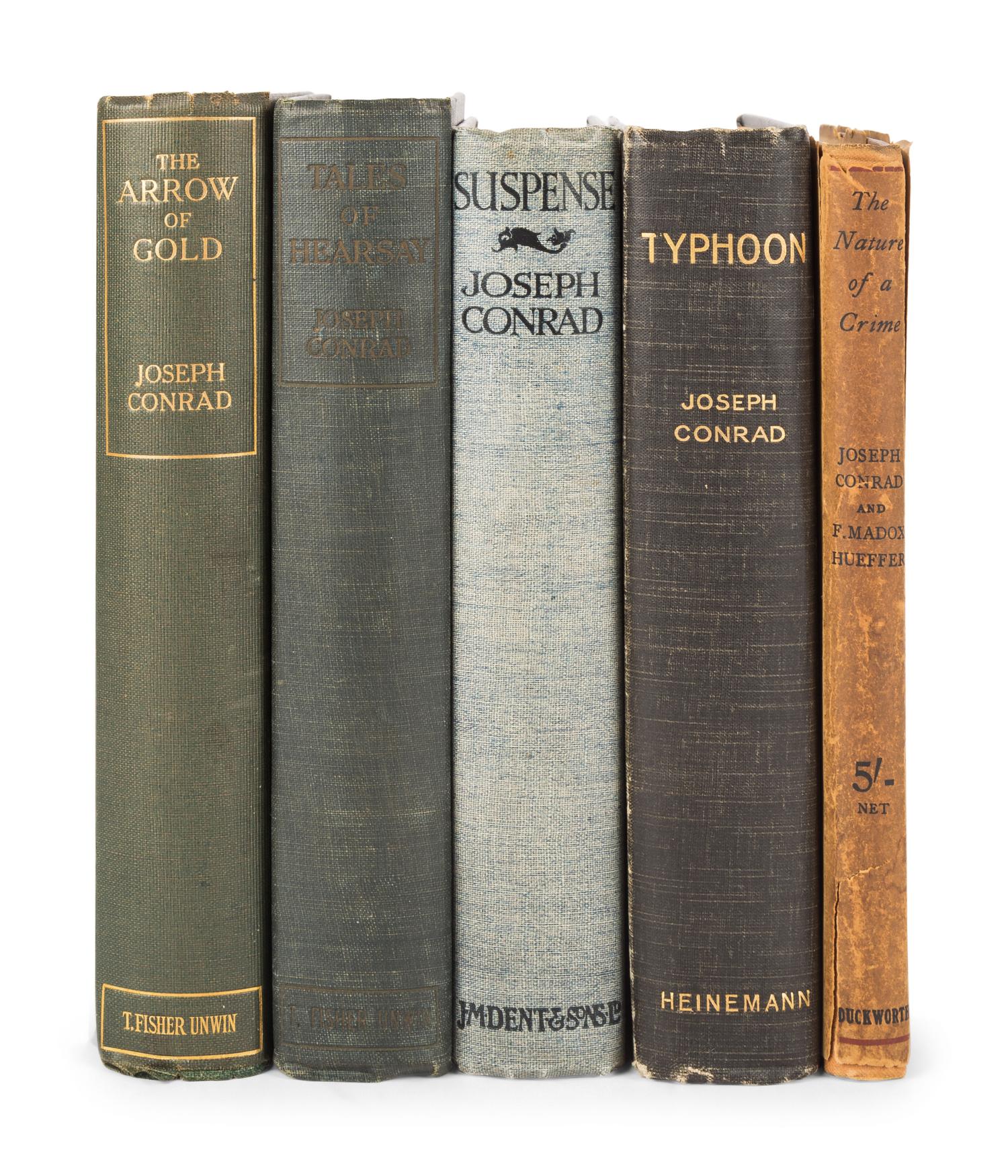CONRAD, Joseph (1857-1924). A group of 7 works, comprising: