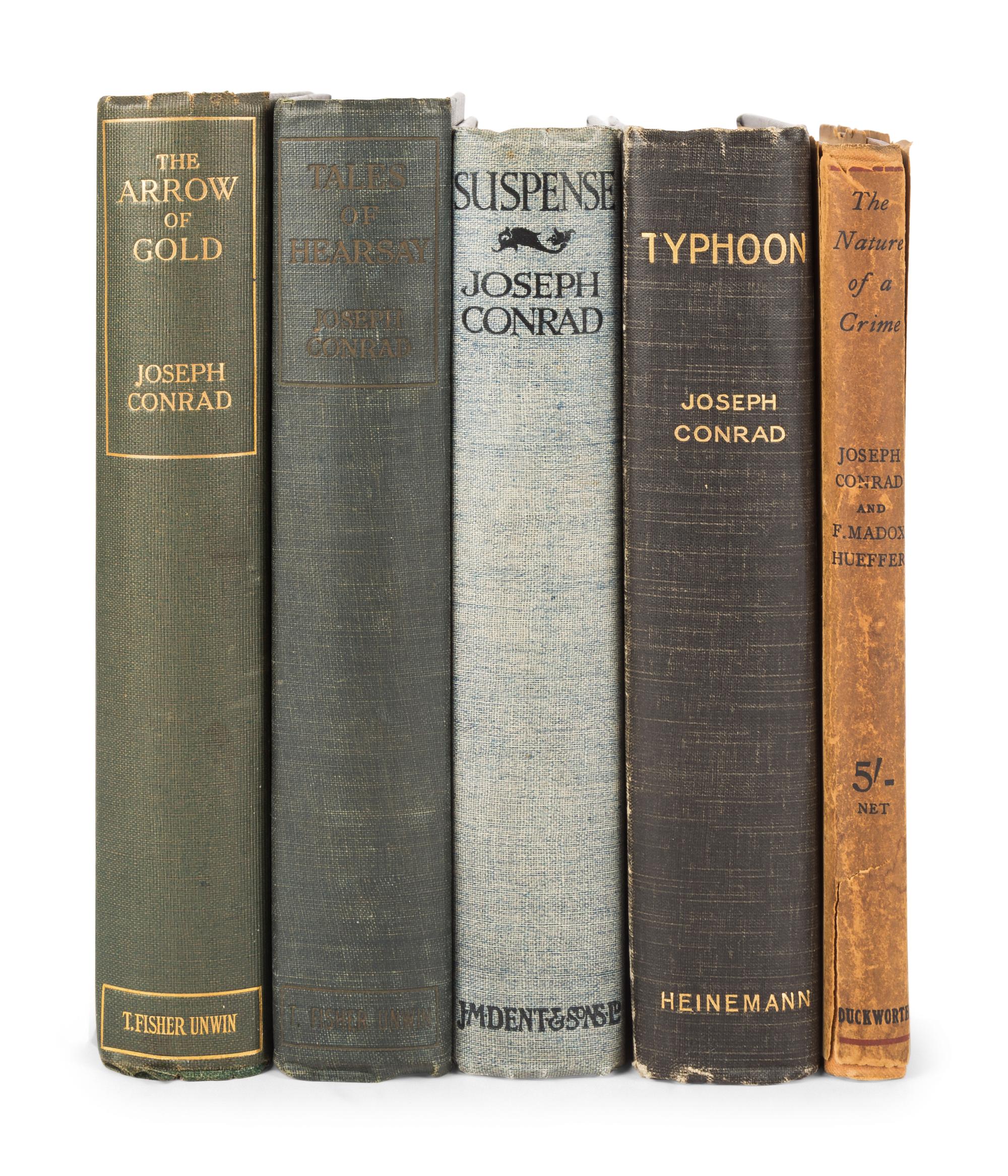 CONRAD, Joseph (1857-1924). A group of 7 works, comprising: