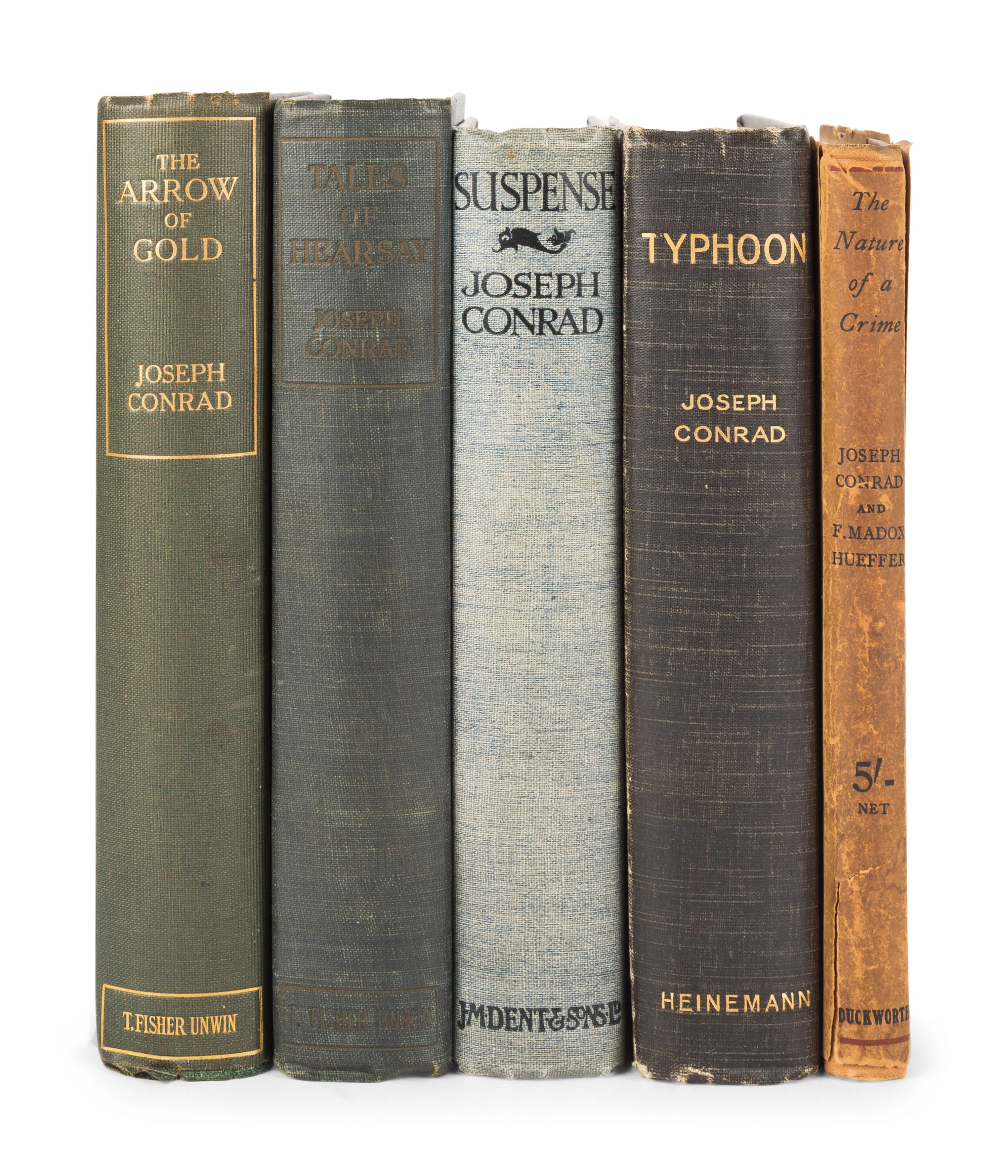 CONRAD, Joseph (1857-1924). A group of 7 works, comprising:
