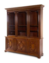 A William IV Style Mahogany Bookcase — 20TH CENTURY