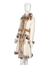 A Reversible Skin-to-Skin Fox Fur Coat
