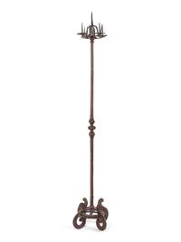 A Continental Iron Torchère