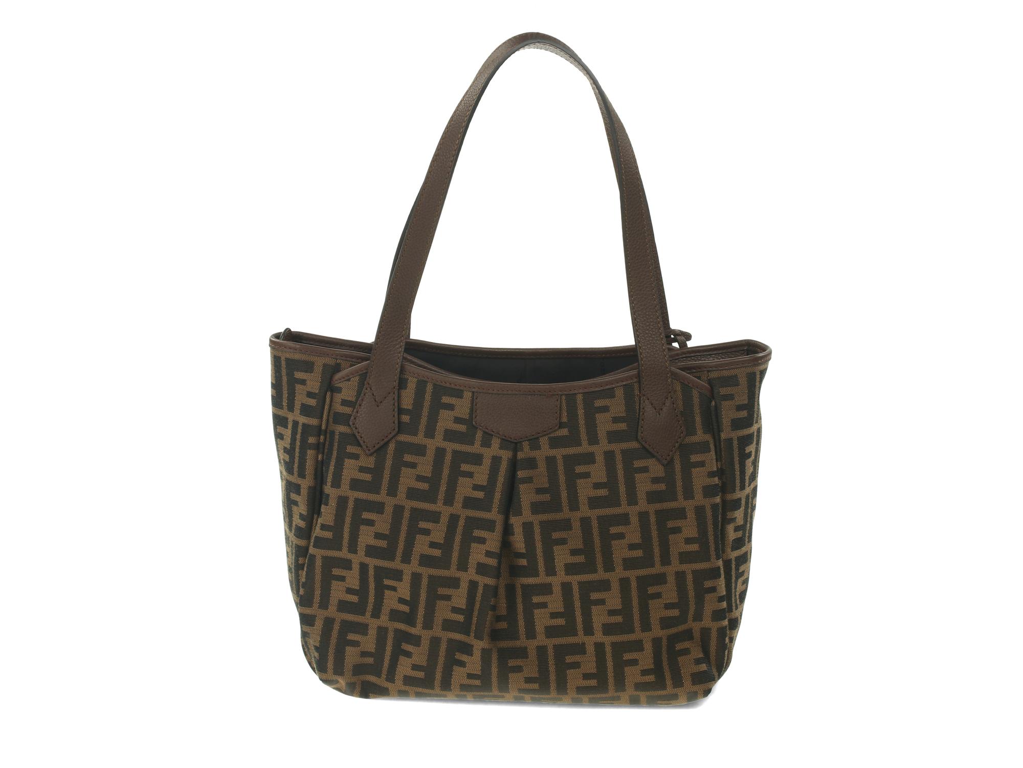 Fendi Zucca Monogrammed Tote