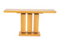A Contemporary Maple Console Table — LATE 20TH CENTURY