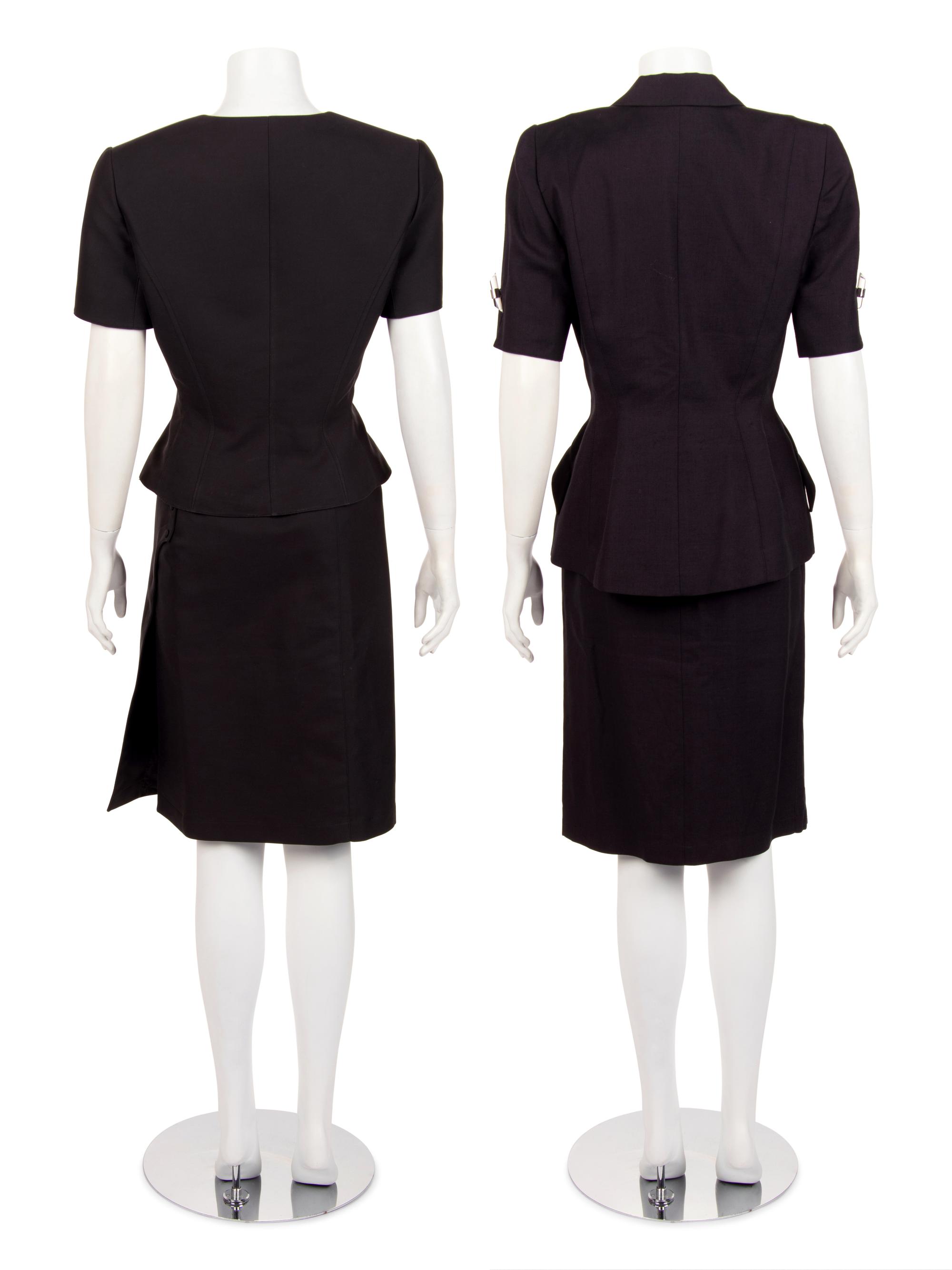 Two Thierry Mugler Two-Piece Suits, 1985-95