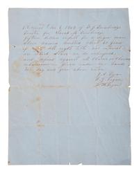 [ENSLAVEMENT & ABOLITION]. A group of 6 estate documents listing individual enslaved persons, most by name. Ca 1830-1858.